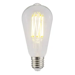 Ampoule LED E27 edison filament 806lm=60W blanc chaud Eco Jacobsen