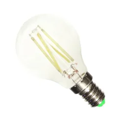 Ampoule LED E14 Filament 6W 220V G45 COB 360degrés - Blanc Neutre 4000K - 5500K - SILAMP