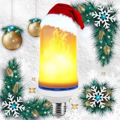 Ampoule LED E27 Flamme 5W 220V - SILAMP