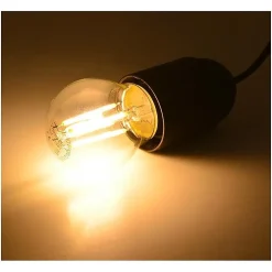 Ampoule LED E27 G45 - Filament 4W - Dimmable - 2700K - Blanc Chaud