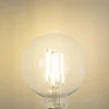 Ampoule LED E27 G95 transparente 2,2W 470lm 2700K