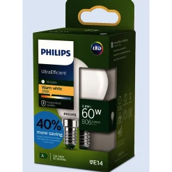 Ampoule LED E14 806lm blanc chaud 3,8W Philips Lighting