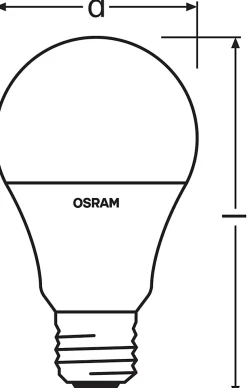 Ampoule LED E27 806lm RGB dimmable + télécommande 9,4W Osram