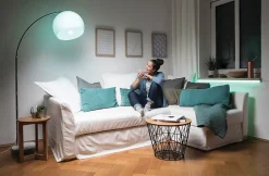 Ampoule LED E27 806lm RGB dimmable + télécommande 9,4W Osram