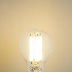 Ampoule LED E14 P45 transparente 2,2W 470lm 2700K