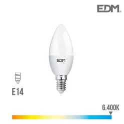 Ampoule LED E14 7W Bougie équi