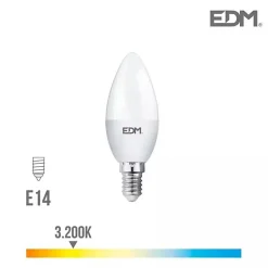 Ampoule LED E14 7W Bougie équi