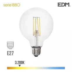 Ampoule LED E27 6W Globe G95 é