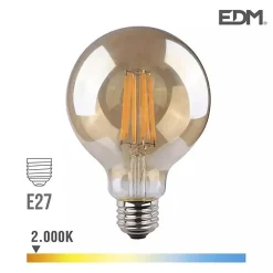 Ampoule LED E27 8W Globe G95 é