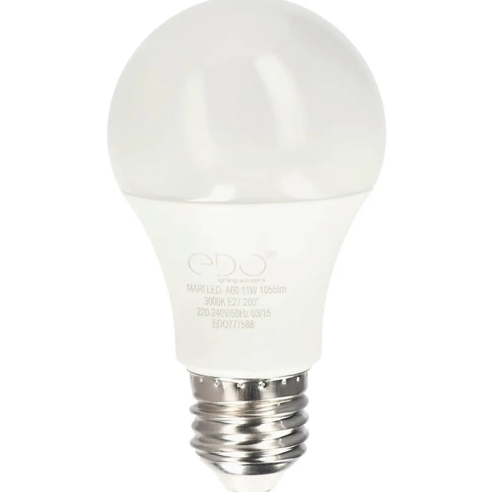 Ampoule LED E27 11W 3000K blanc chaud 1055 lm EDO777588 MARI EDO