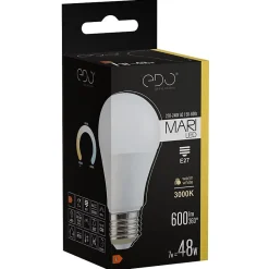 Ampoule LED E27 7W 3000K blanc chaud 600 lm EDO777584 MARI EDO