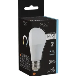 Ampoule LED E27 8,5W 6500K blanc froid 806 lm EDO777587 MARI EDO