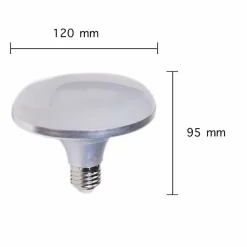 Ampoule LED E27 18W 220V 120 Projecteur - SILUMEN - Blanc froid - 1800 lumens