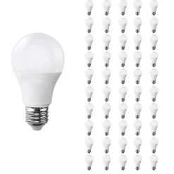 Ampoule LED E27 20W 220V A80 (Pack de 50) - Blanc Chaud 2300K - 3500K - SILAMP