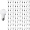 Ampoule LED E27 15W 220V A65 (Pack de 100) - Blanc Froid 6000K - 8000K - SILAMP