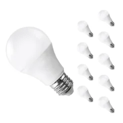 Ampoule LED E27 18W 220V A70 (Pack de 10) - Blanc Neutre 4000K - 5500K - SILAMP