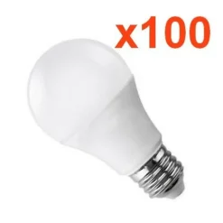 Ampoule LED E27 18W 220V A70 (Pack de 100) - Blanc Neutre 4000K - 5500K - SILAMP