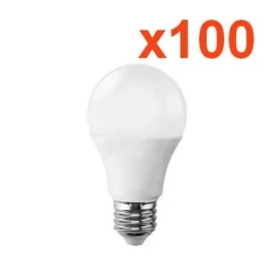 Ampoule LED E27 15W 220V A65 (Pack de 100) - Blanc Chaud 2300K - 3500K - SILAMP