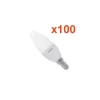 Ampoule LED E14 8W 220V C37 180 degrés (Pack de 100) - Blanc Chaud 2300K - 3500K - SILAMP