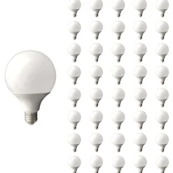 Ampoule LED E27 12W 220V G95 300 degrés Globe (Pack de 40) - Blanc Chaud 2300K - 3500K - SILAMP