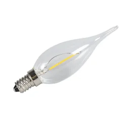 Ampoule LED filament bougie E14 BXS35 1W 100LM 2200K