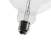 Ampoule LED filament spirale E27 dimmable G125 4W 270lm 2700K