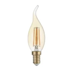 Ampoule LED Flamme Filament Dimmable C35 - SILUMEN - Blanc Chaud 2300k - 3500k