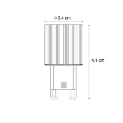 Ampoule LED G9 24mm Dimmable 3W 300 lm 2700K