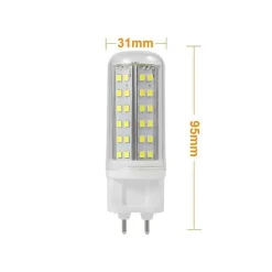 Ampoule LED G12 30mm 10W 220V 360 - Blanc Froid 6000K - 8000K