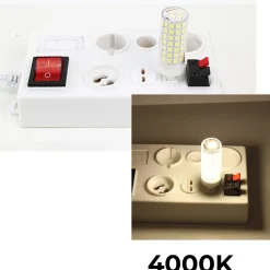 Ampoule LED G9 Tubulaire 6W 4000K Lumière Neutre 220240V AC Efficacité et Durabilité