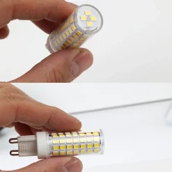 Ampoule LED G9 Tubulaire 6W 6000K Lumière Froide 220240V AC Efficacité et Durabilité