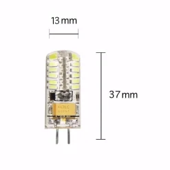 Ampoule LED G4 12V 3W SMD2835 24LED 360 - SILUMEN - Blanc Neutre 4200k - 5500k - Economique et efficace