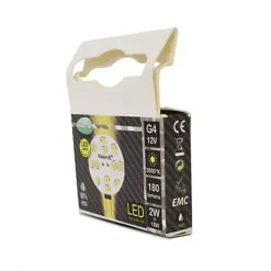 Ampoule LED G4 2W blanc chaud / Ampoule LED G4 & G9