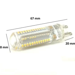 Ampoule LED G9 7W 220V SMD6630 96LED 360 - Blanc Neutre 4200k - 5500k - SILUMEN