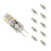 Ampoule LED G4 2W 12V SMD2835 24LED 360 degrés (Pack de 10) - Blanc Chaud 2300K - 3500K - SILAMP