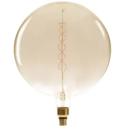 Ampoule LED Globe ambrée - filament torsadé E27 D30 cm - Atmosphera