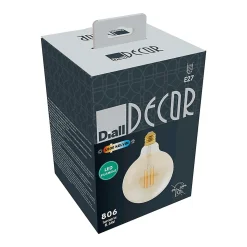 Ampoule LED globe E27 806lm 8.5W = 60W Ø12.5cm Diall blanc chaud