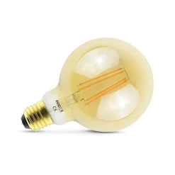 Ampoule LED Globe G95 E27 Filament 8W 4000K Golden
