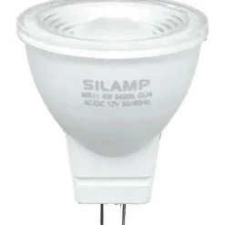 Ampoule LED GU4 / MR11 4W 12V - Blanc Neutre 4200k - 5500k - Silumen