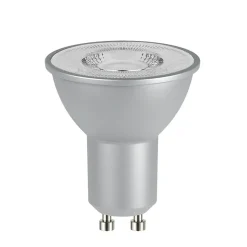 Ampoule LED GU10 - 7W - Blanc Naturel 4000K - Spot Dimmable - 575lm - Argent