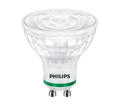 Ampoule LED GU10 A3 380lm blanc chaud 2,4/50W Eco Philips l.5 x H.5,4 cm