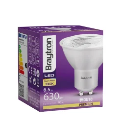 Ampoule LED GU10 Braytron - 6.5W - 4000K - 630 Lumens