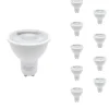 Ampoule LED GU10 Dimmable 8W 220V SMD2835 PAR16 60degrés (Pack de 10) - Blanc Froid 6000K - 8000K - SILAMP