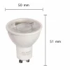Ampoule LED GU10 Dimmable 8W 220V SMD2835 PAR16 60degrés (Pack de 100) - Blanc Neutre 4000K - 5500K - SILAMP