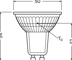 Ampoule LED GU10 350lm blanc froid 4.3W Osram