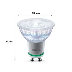 Ampoule LED GU10 375lm blanc froid 50W Philips, Our Ultra Efficient Light