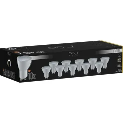 Ampoule LED GU10 7,5W 3000K blanc chaud (WW) 700 lm angle 120 FARI EDO