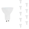 Ampoule LED GU10 9.5W (Pack de 10) - Blanc Froid 6000K - 8000K - SILAMP