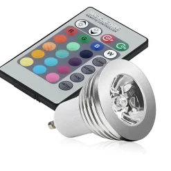 Ampoule LED GU10 3W RGB 220V - SILAMP