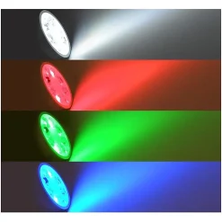 Ampoule LED GU5.3 4W RGB+CCT Spot 25 Dimmable Blanc